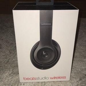 Beats studio wireless headphones black